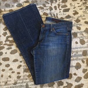 AG Adriano Goldschmied “The Club” Dark Blue Flare Jeans